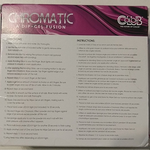 Color Club Dip Gel Fusion chrome kit - Picture 2 of 2